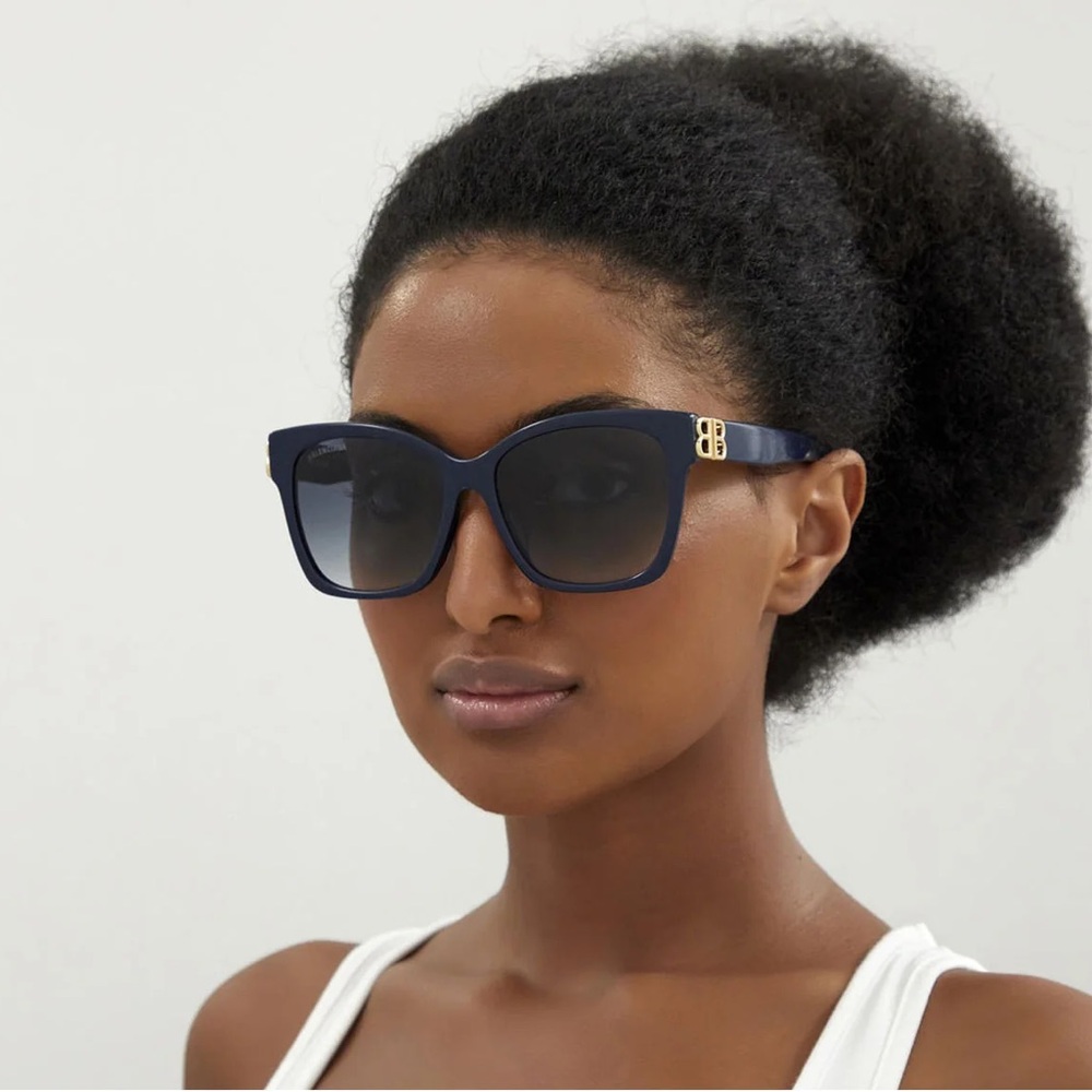 Balenciaga Deep Blue Sunglasses - Picture 3 of 10